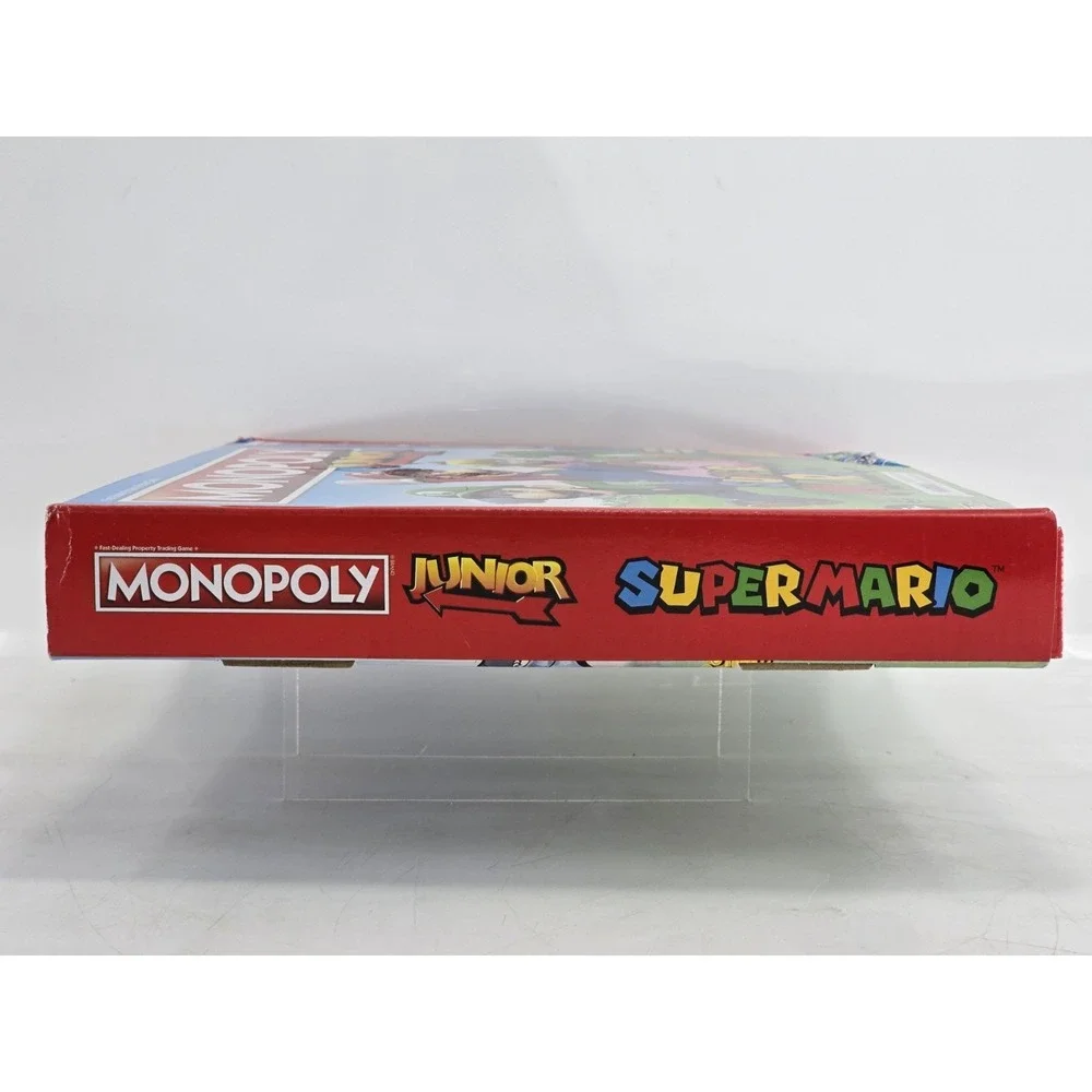 Monopoly Junior Super Mario Edition‎ Board Game, Fun Kids' Ages 5+ (BOX DAMAGE)